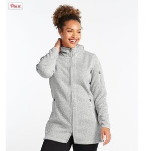 Women's L.L.Bean Sweater Fleece Coat